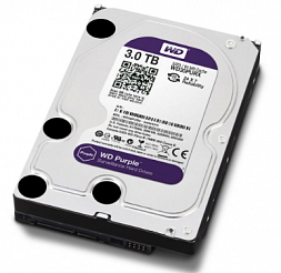 Жесткий диск HDD 3TB WD WD30PURX (SATA3-600) Purple