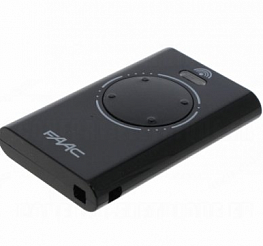 Пульт для шлагбаума FAAC XT2 433 SLH LR 433 МГц 4-канальный SLH код, функция MASTER-SLAVE, черный