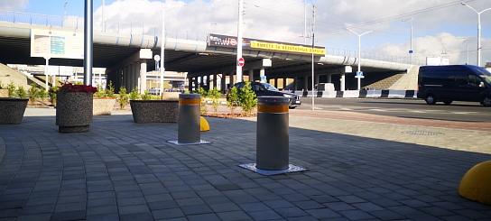 Боллард для автоматизации и ограничения доступа транспорта на территорию ЖК, БЦ, парковки