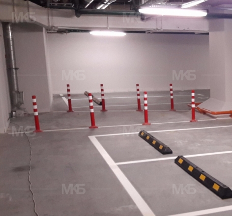 Столбики сигнальные, Паркинг