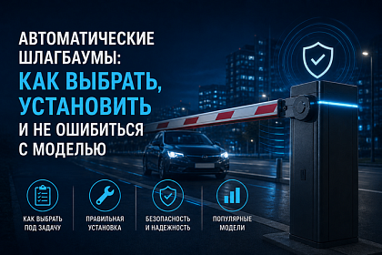 Автоматические шлагбаумы: как выбрать, установить и не ошибиться с моделью