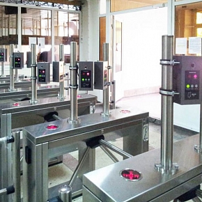 Алкотестер СКУД на проходной завода, производственного предприятия