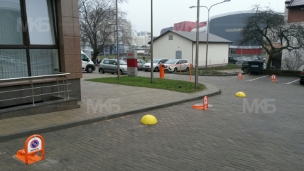 СК "ERGO", ул.Пионерская, 2 (парковочные барьеры)